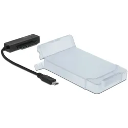 DELOCK USB Type-C zu SATA Konverter mit 2.5" Schutzhülle