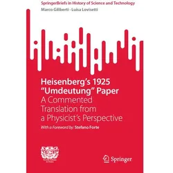 Heisenberg's 1925 "Umdeutung" Paper, Fachbücher von Luisa Lovisetti, Marco Giliberti