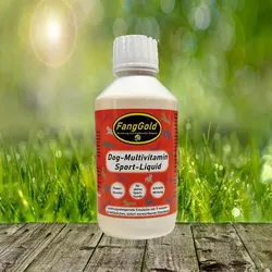 FangGold Dog Multivitamin Sport Liquid 250 ml - Powerbooster für aktive Sporthunde - Einführungspreis