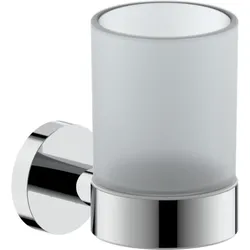 Bravat Varuna Glashalter 778210 zum Kleben oder Schrauben, chrom