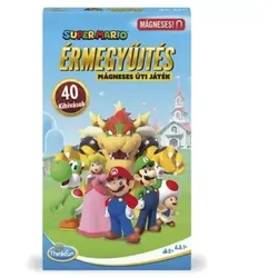 Thinkfun: Super Mario - Münzjagd Magnetisches Reisespiel - auf Ungarisch