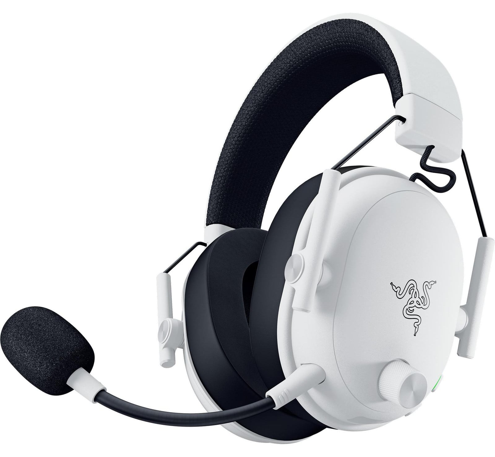 Razer BlackShark V3 Gaming Headset wit/zwart met 2,4 GHz-dongle, Bluetooth en USB