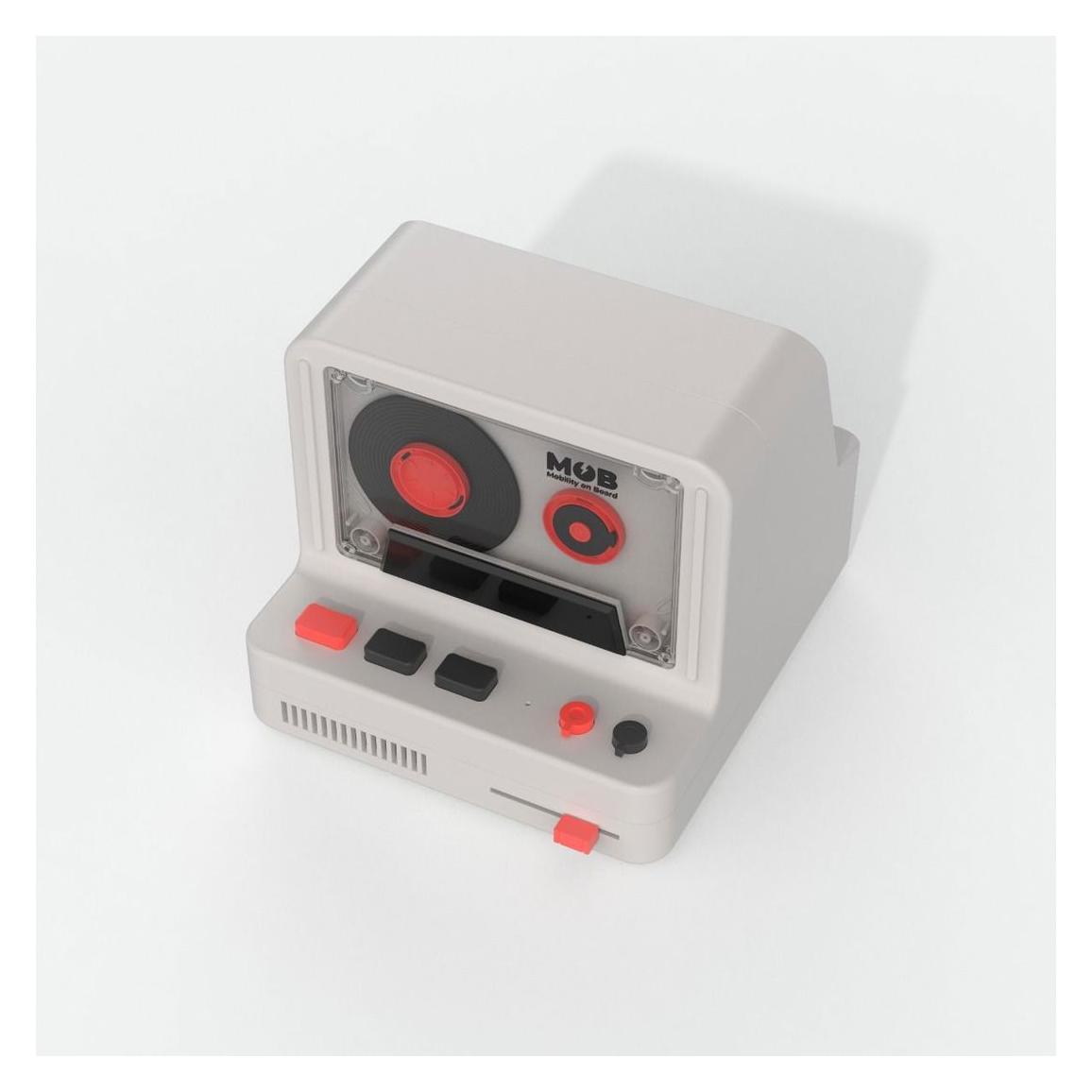 Mobility on Board Retro Lautsprecher RS-80 grau (12 h) (RS-80-GR1)