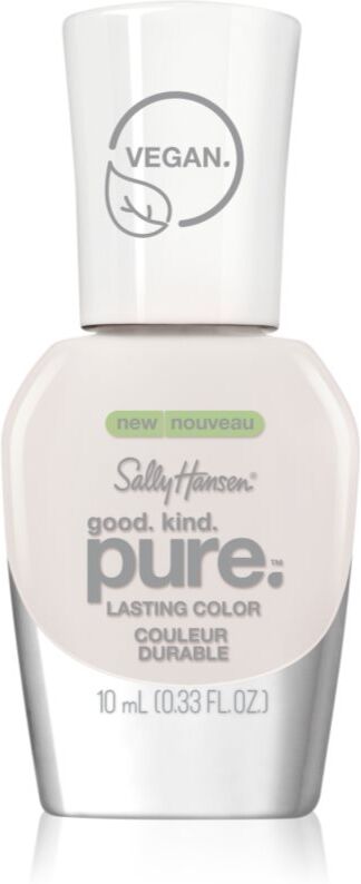 Sally Hansen Good. Kind. Pure. long-lasting nail polish with firming effect shade White Tea 10 ml