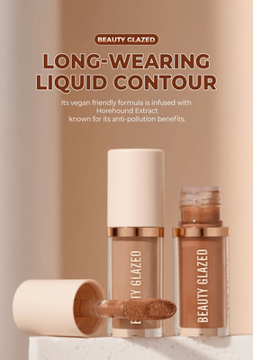 Inspire Essentials Beauty Glazed Dual Liquid Contour Stick Waterproof Matte Face Sculpting Contour 101