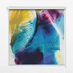 INNENROLLO - Fensterrollo - Rollo - 130x140 cm - Gemaltes Bild