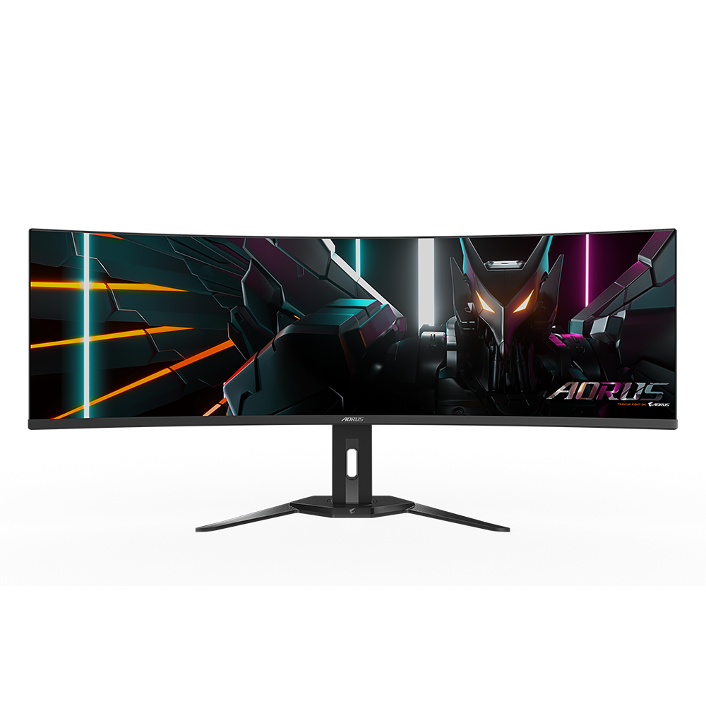 GIGABYTE AORUS CO49DQ 49 Zoll DQHD QD-OLED Panel 32:9 144 Hz Curved Gaming Monitor