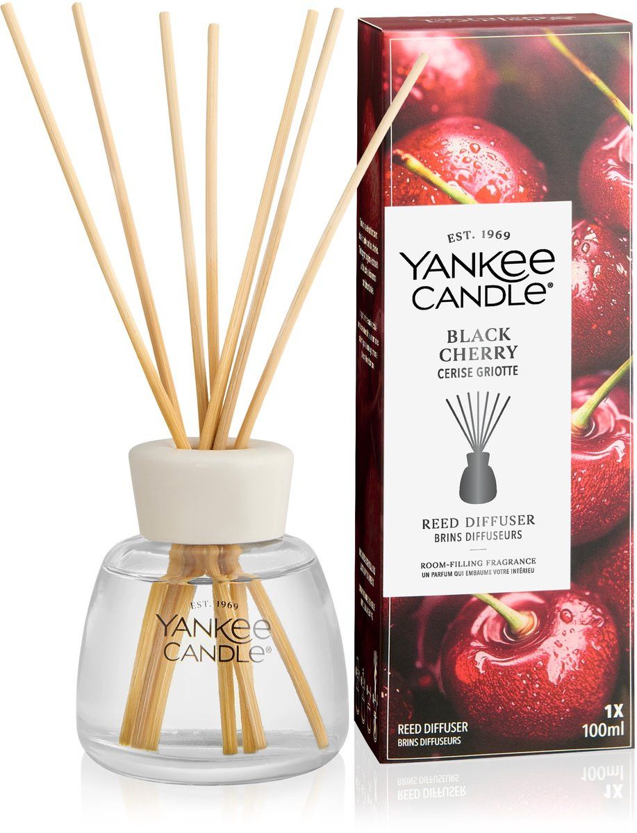 Yankee Candle Black Cherry Geurstokjes 100 ml
