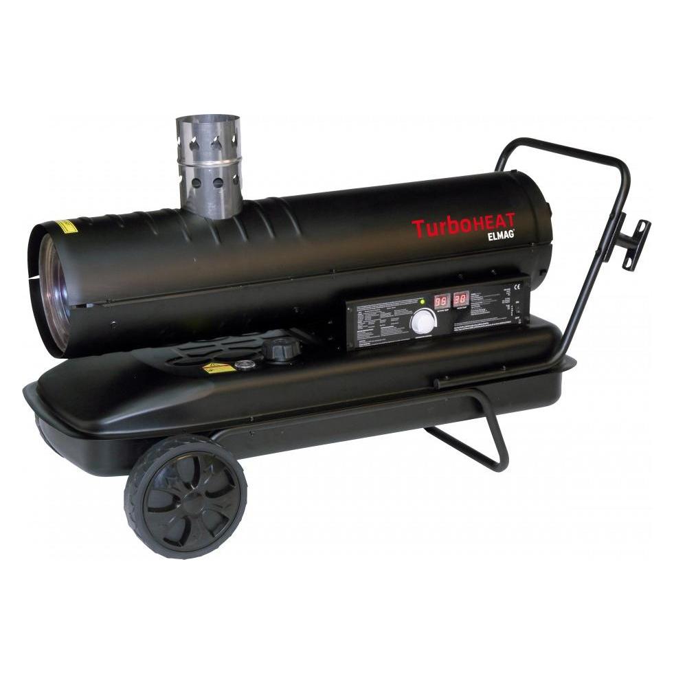 Elmag Öl/Diesel-Heizkanone mit Kaminabzug TURBOHEAT ODK 52 (50000 W) (33232)