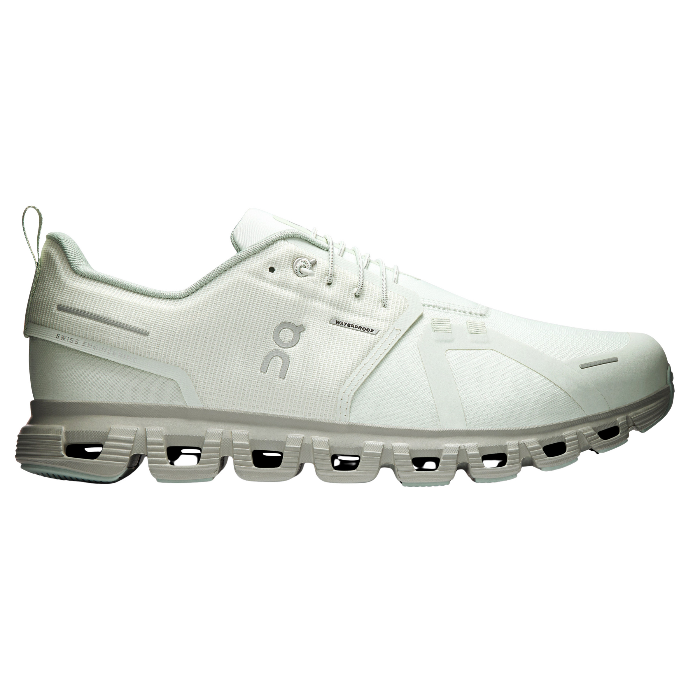 On Cloud 6 WP Herren Freizeitschuhe gruen Größe 47 Lifestyle Wasserdicht