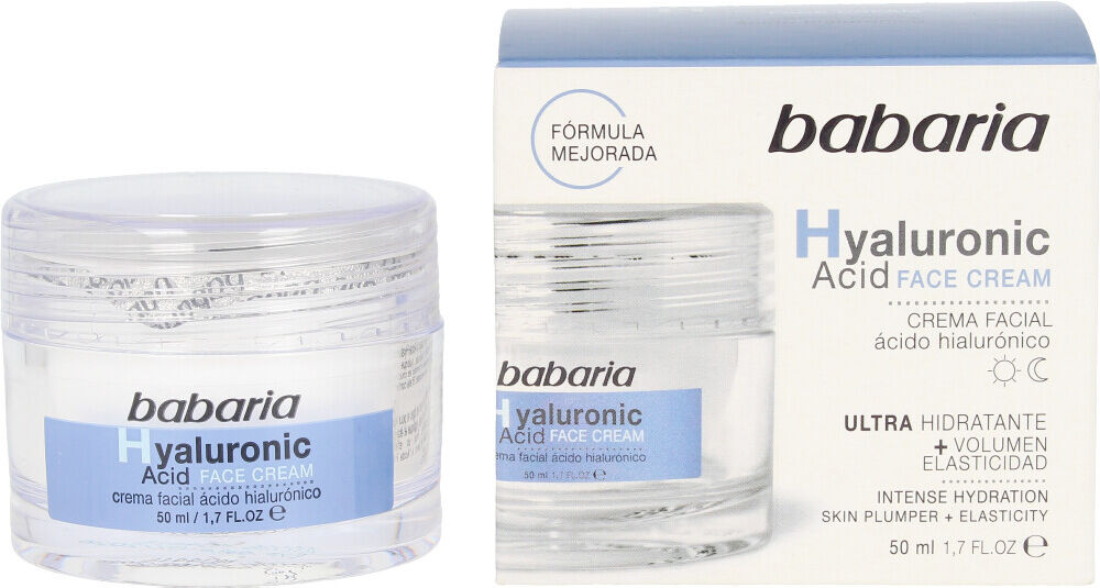 Babaria Crème visage ultra-hydratante Acide Hyaluronique 50 ml