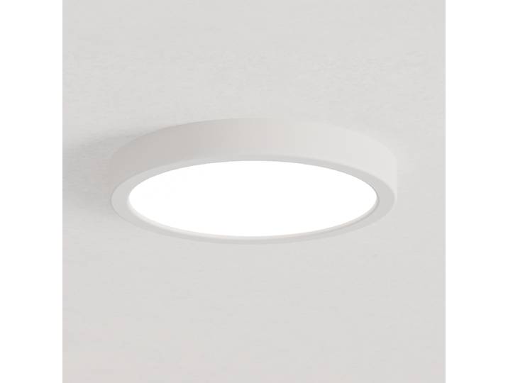 LED-Badleuchte Ø 21cm Argenté/Weiß Polycarbonat LED LED-Platine