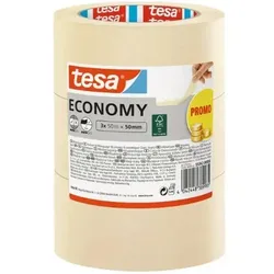 TESA Economy 50 m Maler-Abdeckband Für die Nutzung im Innenbereich geeignet Papier Glace