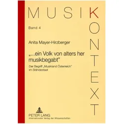 ...ein Volk von alters her musikbegabt', Fachbücher von Anita Mayer-Hirzberger