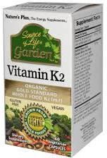 NaturesPlus Vitamin K2 Garden - 60 Capsules