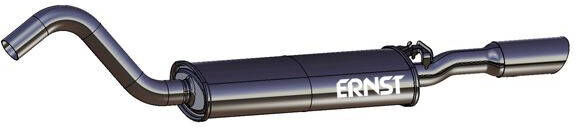 VEGAZ AS-162ERNS Rear silencer