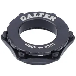 GALFER Center Lock Adapter | schwarz