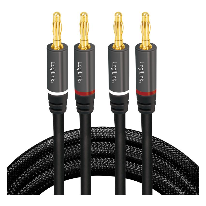 LogiLink CA Lautsprecherkabel (5 m, 2.50 mm²) (CA1211)