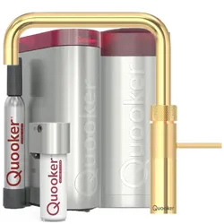 Quooker Fusion Square COMBI+ CUBE Gold *7 Jahre Garantie & CUBE Filter Starter Paket* FNSGLD COMBI+ CUBE2