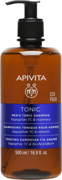Apivita Tonic Champô Tonificante Homem 500ml