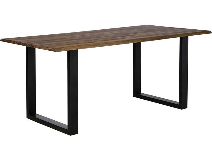 SalesFever Esstisch Design Esstisch für stilvolles Ambiente, mit echter Baumkante