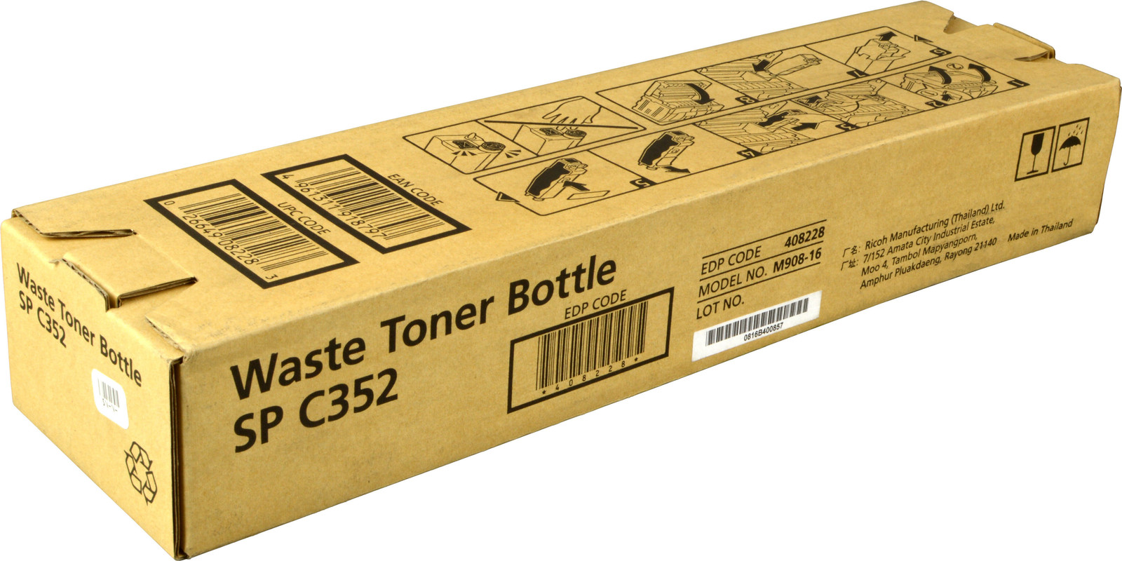 Ricoh Tonersammler SP C352 voor 13000 pagina's