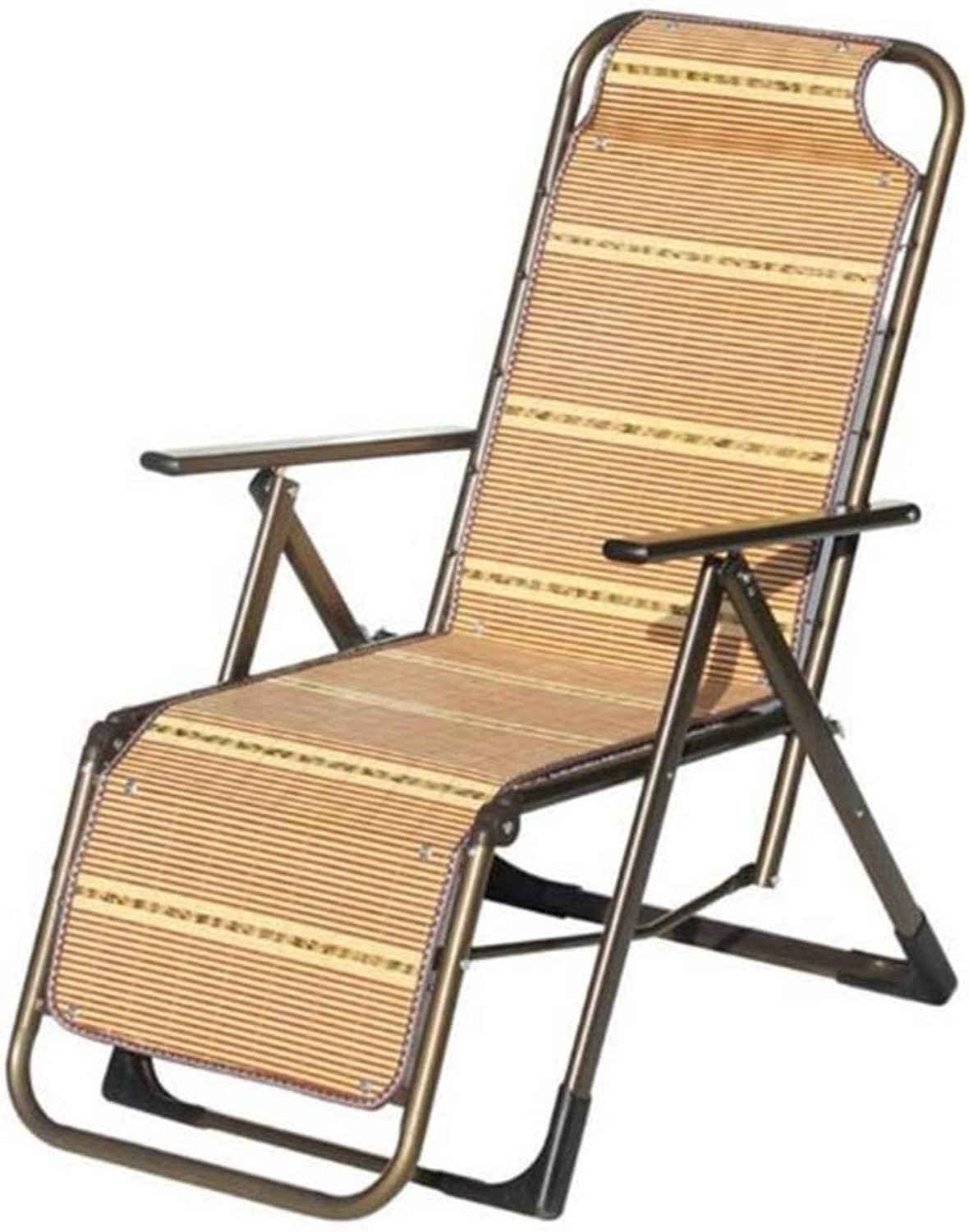 The New Bamboe Ligstoel Lounge Stoel voor Tuin en Strand