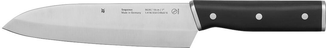 WMF Cuchillo Santoku Sequence . Negro