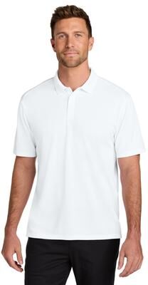 Port Authority K240 Wearever Performance Pique Polo Shirt in White size 5XL   Polyester