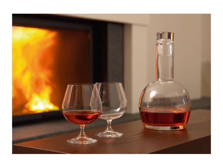 Cognacglas MONTANA-GLAS Pure 520 ml , transparent, H:14cm Ø:6cm, Kristallglas, Trinkgefässe, Cognacglas