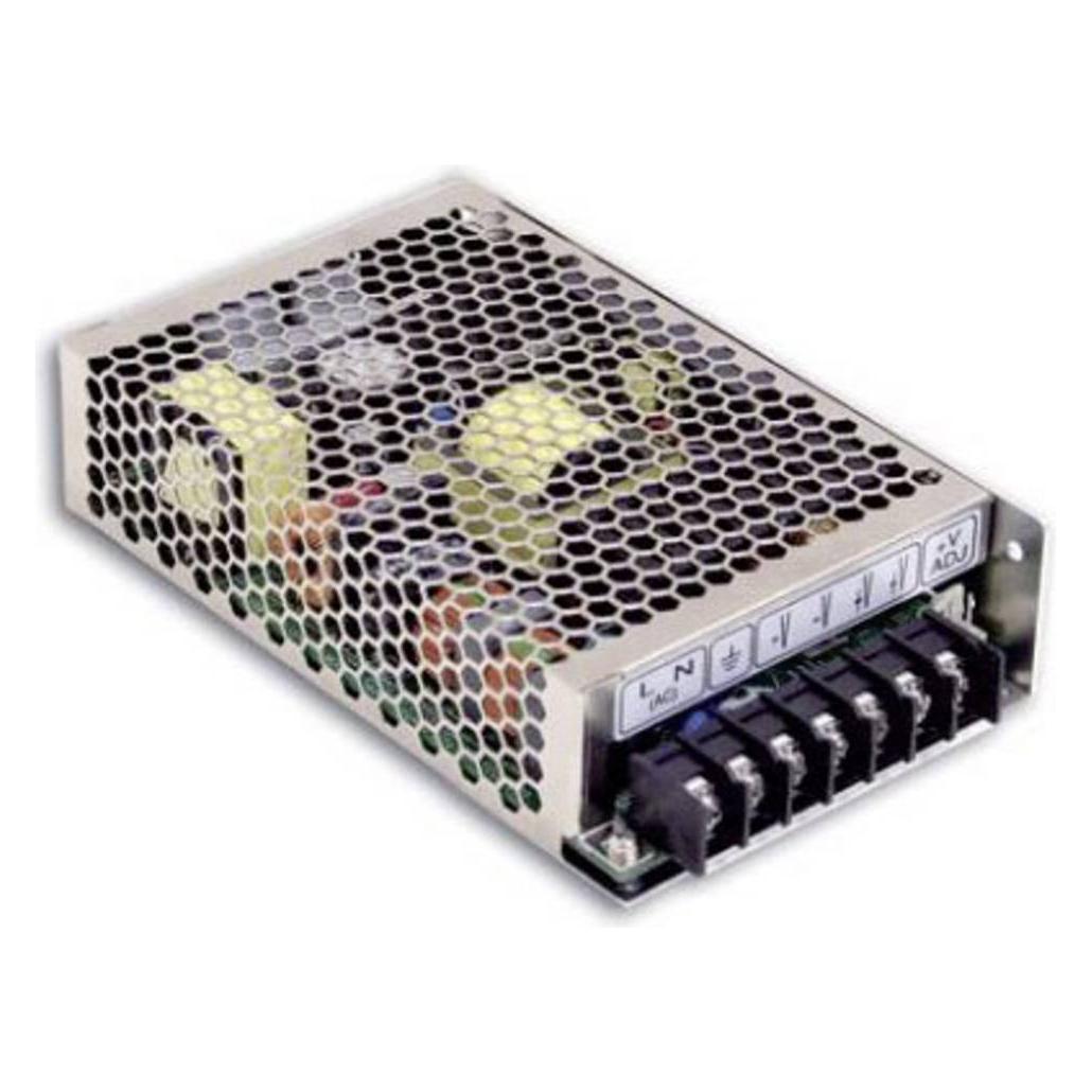MeanWell MEAN WELL HRPG-150-24, 150 W, 90 - 305 V, Aktiv, ITE EN/UL/IEC 60950, Metallisch (156 W) (HRPG-150-24)