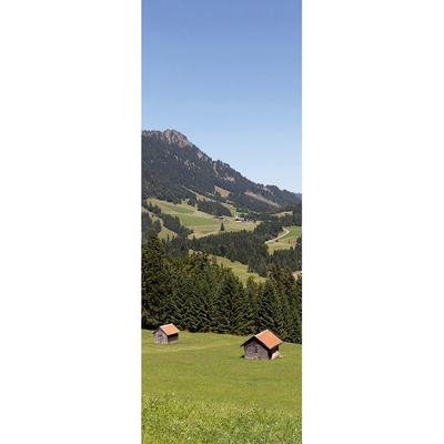 Fototapete ARCHITECTS PAPER "Idyllic", blau (blau, grün), B:1m L:2,8m, Vlies, Tapeten, Landhaus Tapete Natur