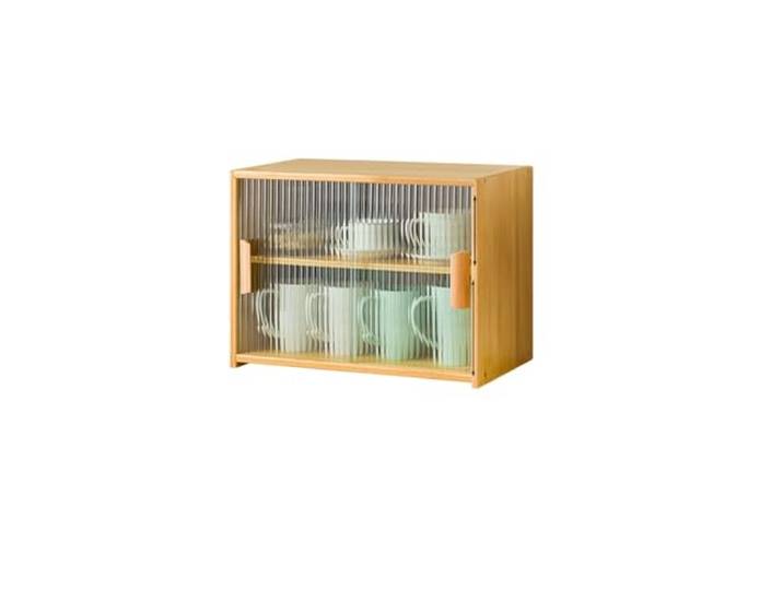 BNNP Industrial Wine Bar Cabinet Weinschrank, Sideboard, modern, minimalistisch, Vitrine, Zuhause, kleines Weinregal, Wohnzimmer, Wandregal Farmhouse Spirituosenschrank -Bar Weinregal(S45cm)