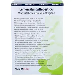 Lemon-Mundpflegesticks 75 ST