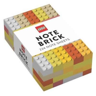 Lego(r) Note Brick (Yellow-Orange)