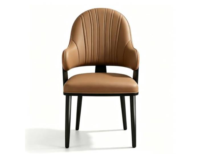 Wohnzimmerstühle, Arbeitstischstuhl, Sitz For Kommerzielle Veranstaltungen Bequemer Gepolsterter Beistellstuhl Mit Metallgestell, For Küche, Restaurant(Browns)