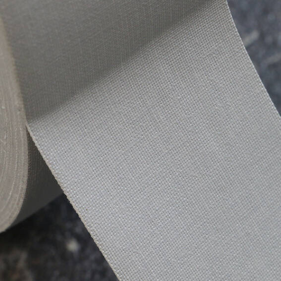 SPRINTIS 1 Rotolo - Nastro telato adesivo su un lato, nastro rinforzato 30 mm   grigio, cotone
