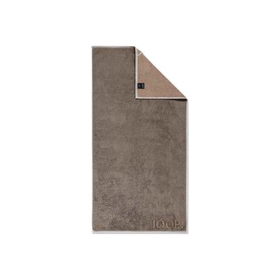 Handtuch JOOP "Handtuch J Joop Contour 1er Pack", grau (taupe), B:50cm, Obermaterial: 100% Baumwolle CO., Handtücher