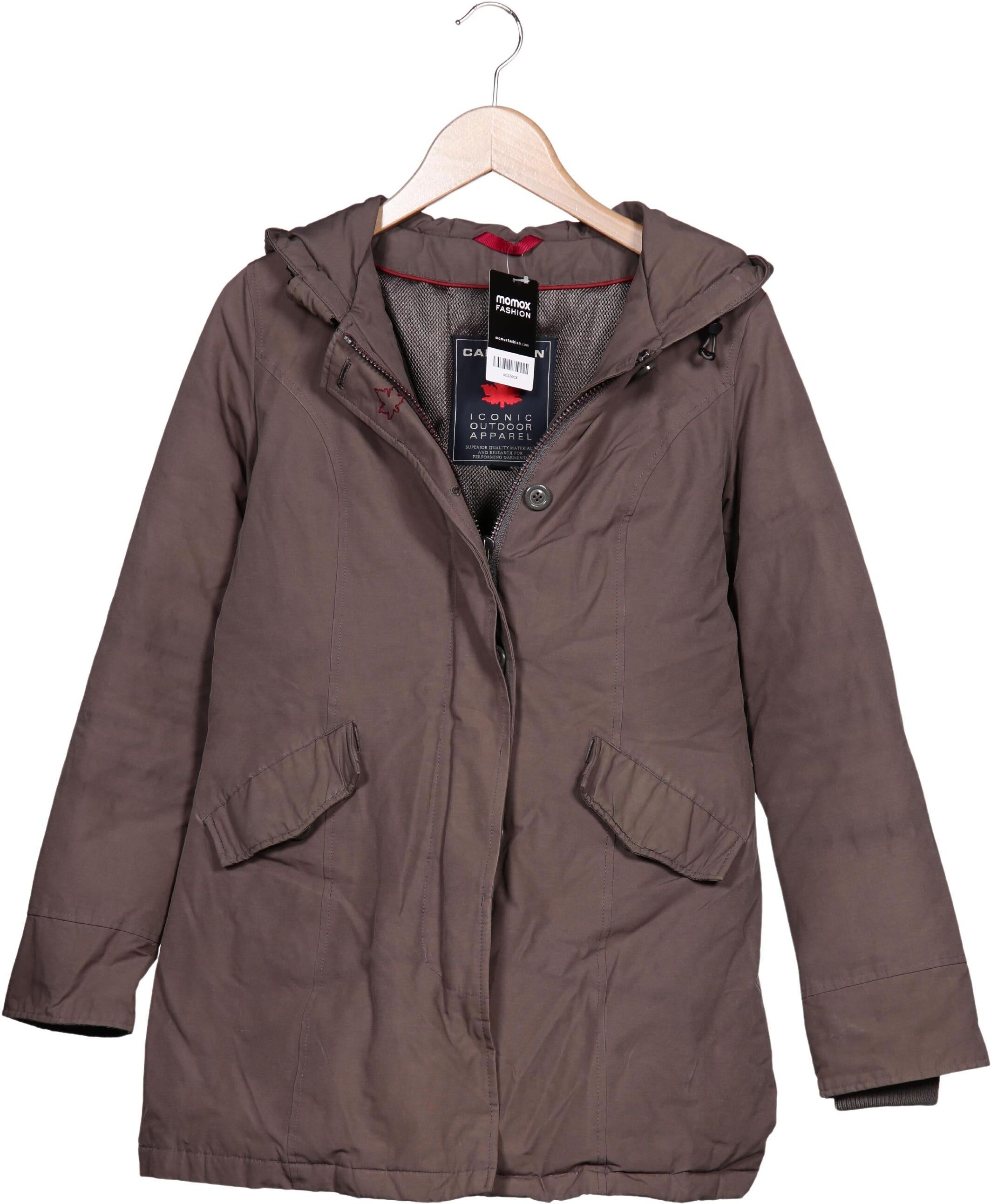 Canadian Classics Damen Jacke, Braun, Gr. EU 36 (IT 42), Daunen / Synthetik / Baumwolle - Second Hand