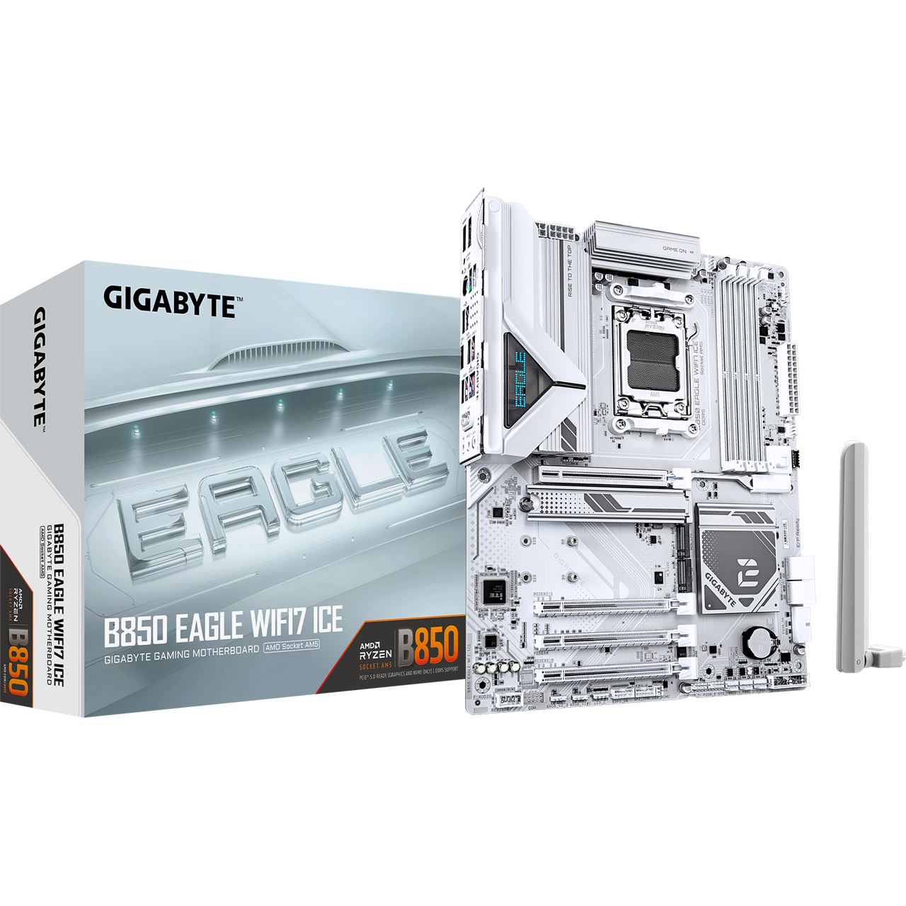 Gigabyte Eagle ICE AMD B850 So.AM5 DDR5 ATX Retail