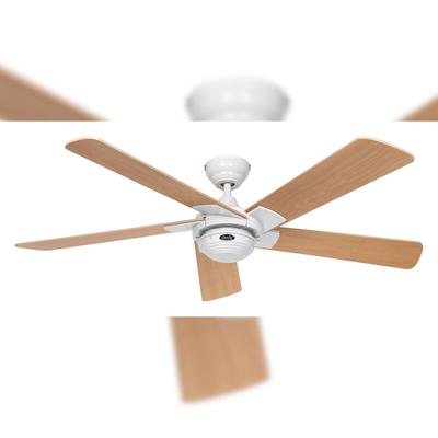 Casafan Deckenventilator Rotary Weiß Buche mit Fernbedienung 132