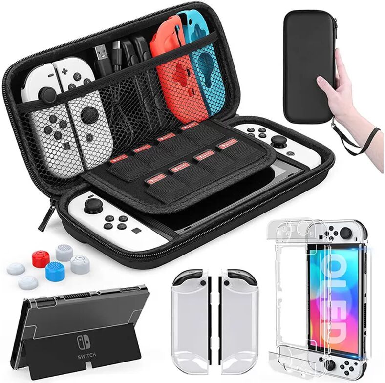 INF Essentielles Switch & OLED Zubehör 9-in-1 Schutzkit