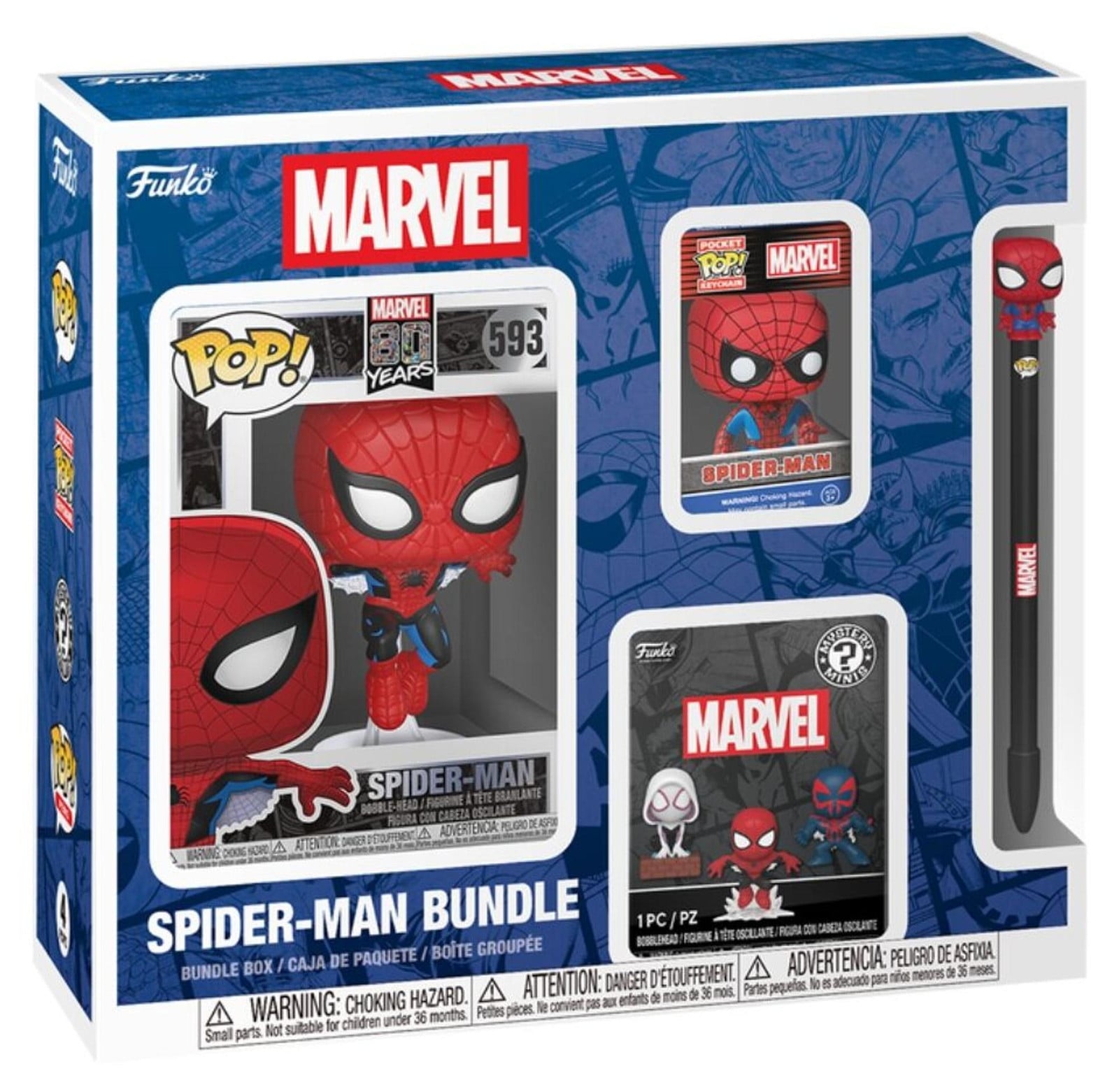 Funko Pop Marvel Spider-Man Bundle Funko Pop! Set