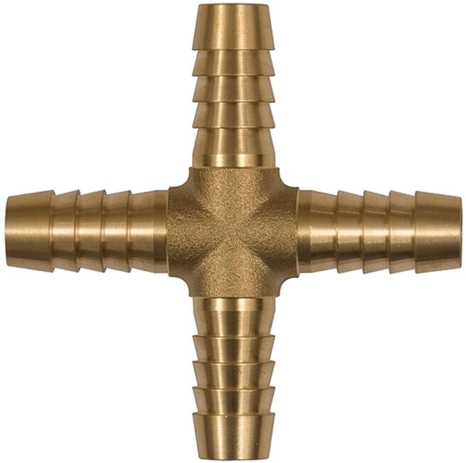 Tubulures de raccords p. tuyau croisées LW 13 L1 70 mm RIEGLER (173 E)