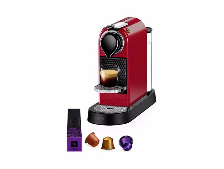 Krups Citiz XN7415 Nespresso Maschine – Nespresso Maschine Original – rot