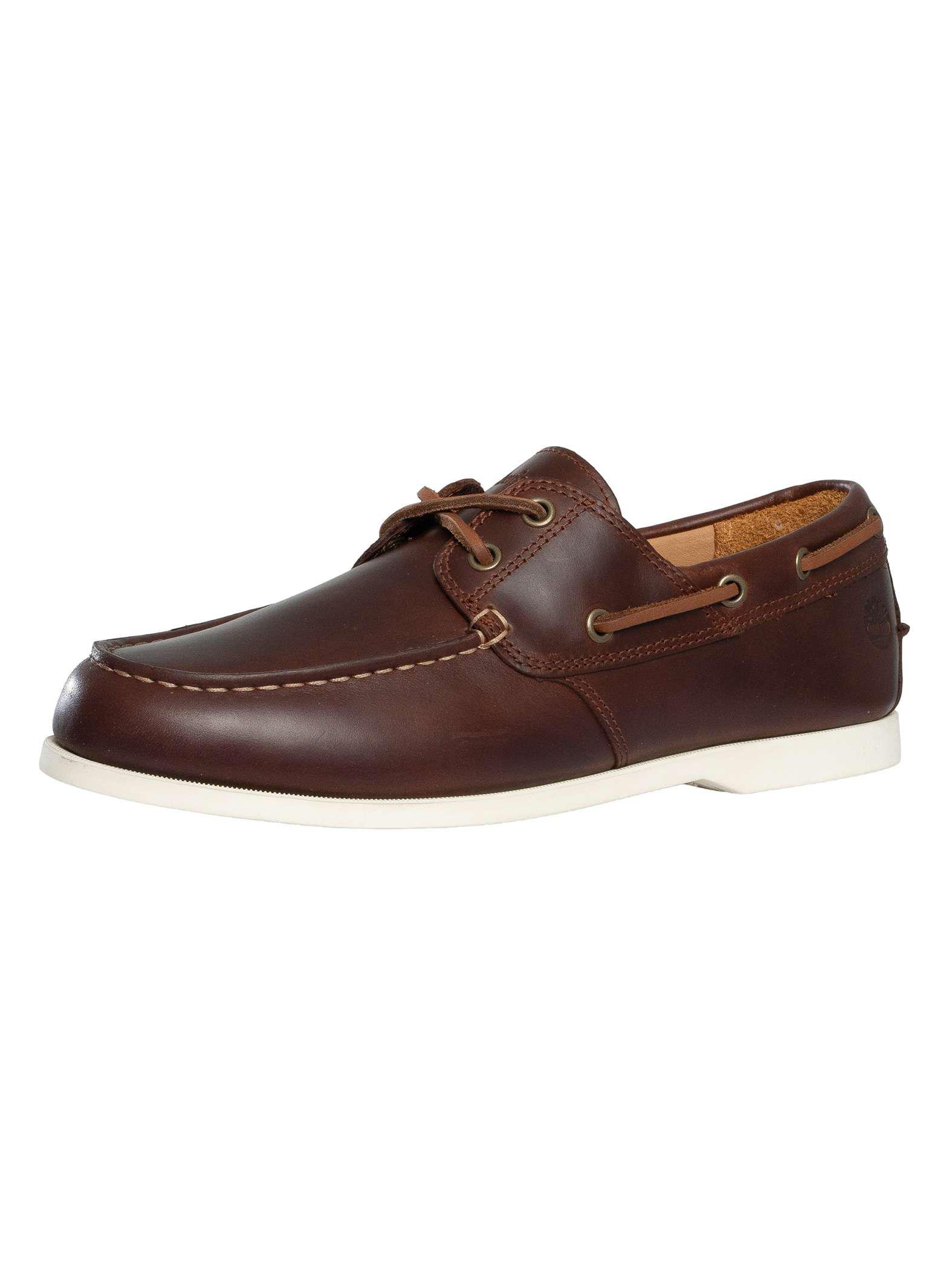 Timberland Cedar Bay Essential Leder-Bootsschuh, Braun
