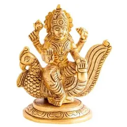 Berk, Deko Figuren + Skulpturen, Lakshmi auf Pfau