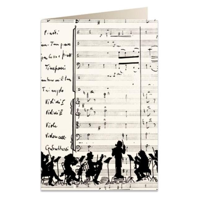 Tassotti B6 Dauerkarte + Umschlag 5661 Orchester (41926704)