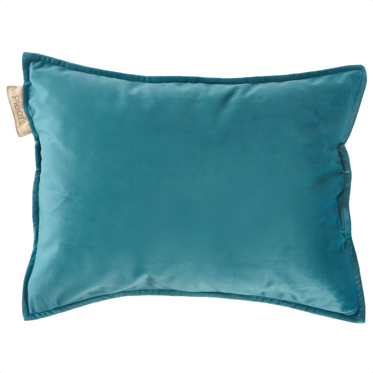 Pleafs® Sierkussen Plush Wedgewood inclusief binnenkussen 45 x 60 cm