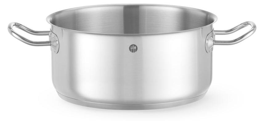 Hendi Kitchen Line Kookpan laag model zonder deksel, 4,9 liter, Ø240 x 110 mm